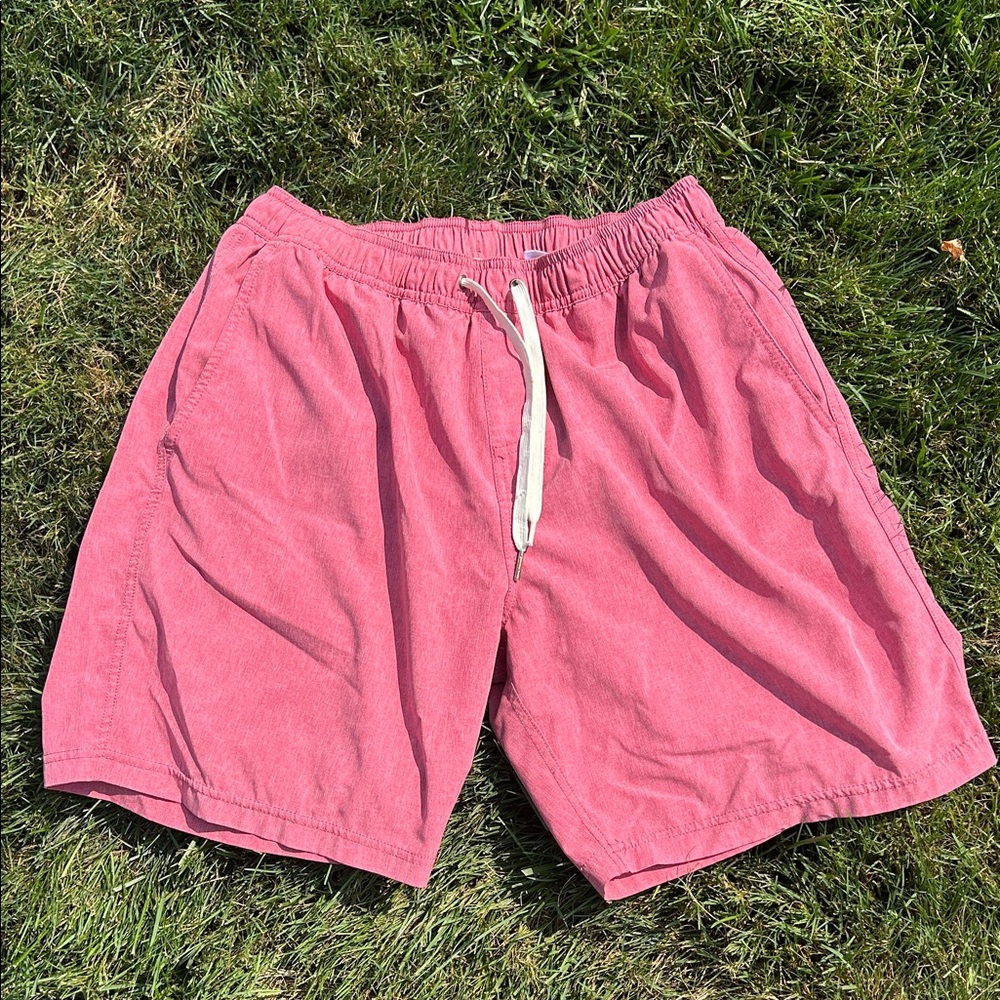 Fair Harbor Nantucket Red Athletic Shorts/Swim trunks